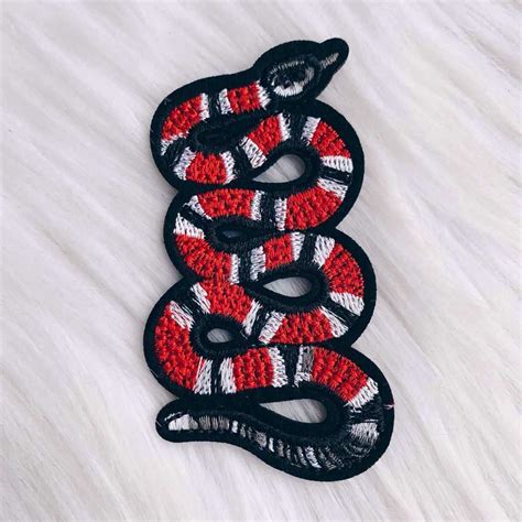 small gucci snake patch